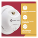 Detector de Humo Autónomo, No Requiere Panel, Batería Sellada de Litio por 10 años, Sensor por Ionización, Sin cableado | SIERRA STORE