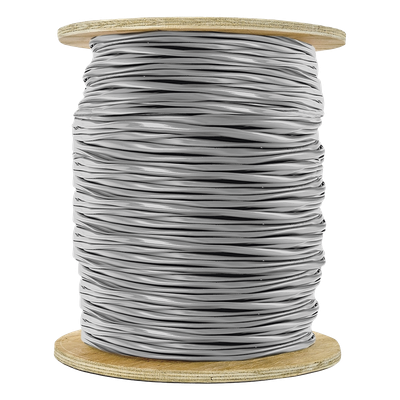 Cable de Cobre para Alarmas / 12 Conductores Calibre 22 AWG / Riser CMR CL3R FPLR / 305 m (1000 ft) / Interior / Gris | SIERRA STORE