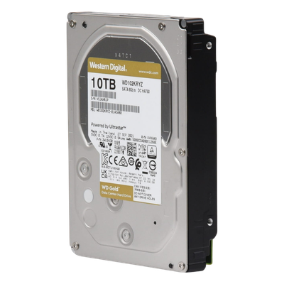 Disco Duro Gold de 10 TB / 7200 RPM / Optimizado para NAS, RAID, Data Center y NVRs de Gran Capacidad / Uso 24-7 / Proteccion | SIERRA STORE