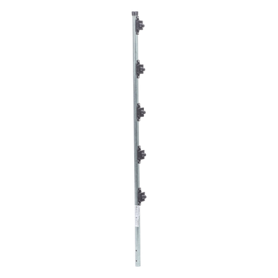 EPCOM INDUSTRIAL SYS-POST-3-V2 - Poste para Cerco Eléctrico / 1 m (3.3 ft) de Altura / 5 Aisladores de Paso / Base Multiposición / | SIERRA STORE