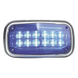 Luz de Advertencia LED / 12 LEDs / 11 Patrones de Destello / IP67 / 12-30 VCC / 170 x 134 x 64.5 mm | SIERRA STORE