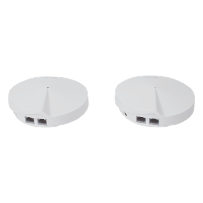 Sistema Mesh Wi-Fi / Doble Banda AC1300 Mbps / 2 Puertos Gigabit WAN/LAN / 4 Antenas Internas / Administración por App / Cobertura | SIERRA STORE