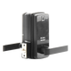 Cerrojo Electrónico con Manija / Lector de Huella y Tarjeta / Teclado Digital / 99 Usuarios / Puerta Vidrio 12 mm / 6 V (4 Baterías AA) | SIERRA STORE