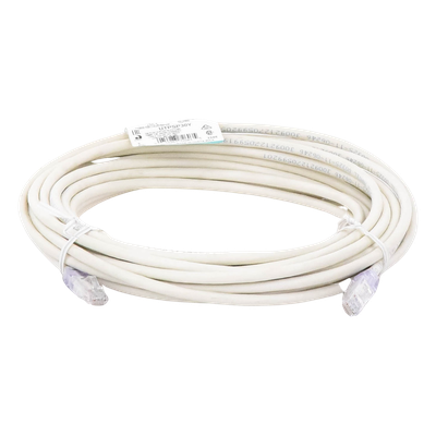 PANDUIT UTPSP30Y - Cable de Parcheo UTP Cat6 / 24 AWG / CM / 30 ft (9.14 m) / Blanco Mate | SIERRA STORE