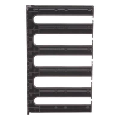 PANDUIT CMBRC5E - Dedos Administradores de Cables / Control de Radio de Curvatura / 5 UR / 5 in Profundidad / Policarbonato Negro | SIERRA STORE