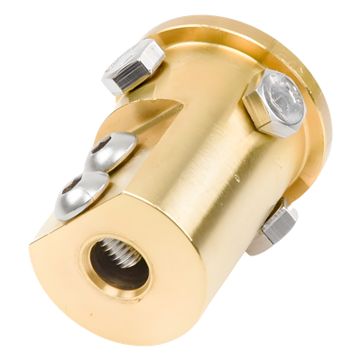 Adaptador de Punta Pararrayo / Mástil 1 1/2" (38.1 mm) / Latón / Conductores 8-10 mm / Sección 50-70 mm² / 655 g | SIERRA STORE