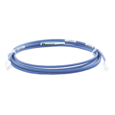PANDUIT UTP28X10BU - Cable de Parcheo UTP Cat6A / 28AWG / CM-LSZH / 3.05 m (10 ft) / Azul | SIERRA STORE