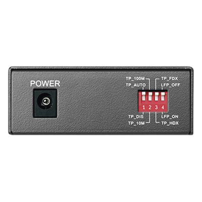 Convertidor de Medios WDM / Fibra Monomodo SC / 1 Puerto RJ45 10/100 Mbps / Alcance 20 km (12.4 mi) / Longitud de Onda 1550/1310 nm | SIERRA STORE