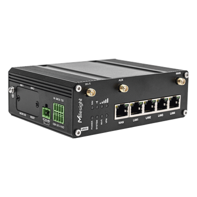 Router Celular Industrial / 4G LTE Dual SIM / WiFi / Ethernet / RS232 / RS485 / IP30 / -40°C a 70°C / 9V-48V DC | SIERRA STORE