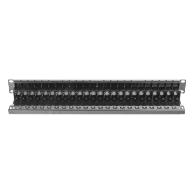SIEMON Z6APNL24K - Patch Panel / CAT6A UTP / 24 Puertos / 1U / 500 MHz / 19" Rack | SIERRA STORE