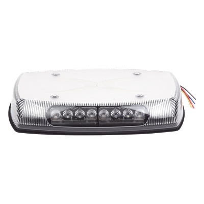 Mini Barra de Luces LED / Cobertura 360° / Óptica TIR de Largo Alcance / 18 Patrones Flash / IP65 / SAE J845 Clase II / 12-24V DC | SIERRA STORE
