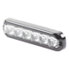Luz de Advertencia Direccional / 12 LED Dual Color / Montaje Curvo 120° / IP69K / 12-24V / 69 Patrones | SIERRA STORE