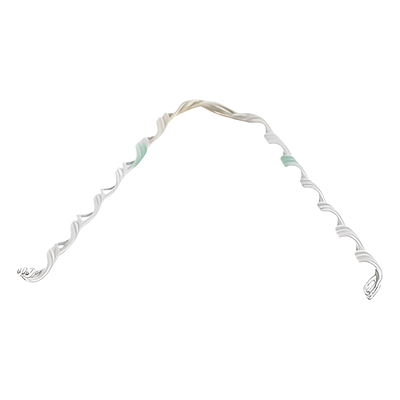 Remate Preformado / Acero Galvanizado / Fibra Drop Redonda / Ø3 mm / 196 mm (7.7') / 1200 kg | SIERRA STORE