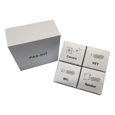 Kit de Accesorios para Intercomunicación / Cámara IP 720p HD / Micrófono Resistente al Agua / Parlante 5W / 8Ω / Botón de Llamada / | SIERRA STORE