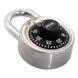 Candado de Combinación / 50 mm (1.97') / 3 Discos / Dial 40 Divisiones / Acero Inoxidable / Sin Llave | SIERRA STORE