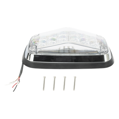 Luz de Advertencia LED / 6 LEDs Ultra Brillantes / 11 Patrones de Destello / IP67 / 12-30 VCC / Certificación SAE y ECE | SIERRA STORE