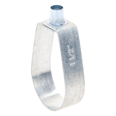Abrazadera Tipo Pera / 1 1/2" (50 mm) / Carga 236 kg / Tuerca 3/8" / Monobloque Sin Tornillos / Cincado Electrolítico 5 micras | SIERRA STORE