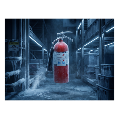Extintor de CO₂ / Clasificación UL 2-B:C a 10-B:C / Capacidades 5 lb a 20 lb (2.27 kg a 9.07 kg) / Válvula de Cierre Integral / Bocina | SIERRA STORE