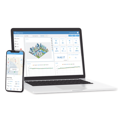 Paquete de licencias / Plataforma IoT cloud / 50 dispositivos / Integración LoRaWAN / Panel intuitivo | SIERRA STORE