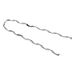 Remate Preformado para Fibra Óptica / Mini Figura 8 / Span 80 m (262.5 ft) / Mensajero Acero 1.6 mm / Tensión 1746 kg / Longitud 127 | SIERRA STORE