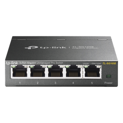 Switch Easy Smart / 5 Puertos Gigabit / 5 Gbps / 32 VLANs / Sin Ventilador / QoS / IGMP Snooping | SIERRA STORE