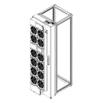 Enfriador de Puerta Trasera / Agua Refrigerada / 42U / 800W / 12 Ventiladores DC / IP20 / 195-277V / Ethernet | SIERRA STORE
