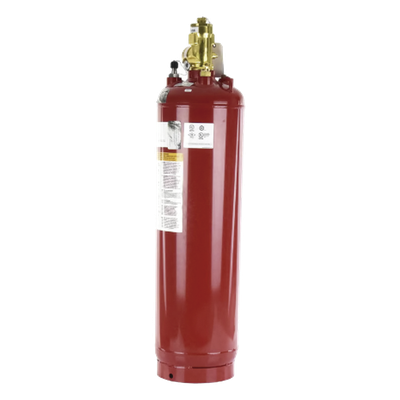 Cilindro con Válvula para Sistema de Agente Limpio / Capacidad 200 lb (90.7 kg) / Indicador de Nivel de Líquido / Acero con Pintura | SIERRA STORE