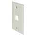 PANDUIT CFP1IW - Placa de Pared Vertical / 1 Puerto Mini-Com / Diseño Plano / 2.75 x 4.5 pulg. / Blanco Mate | SIERRA STORE