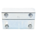 Guía Superior Ajustable / 4 Rodillos Nylon 30 mm / Acero Galvanizado / Puertas 35-62 mm / 2.27 kg | SIERRA STORE