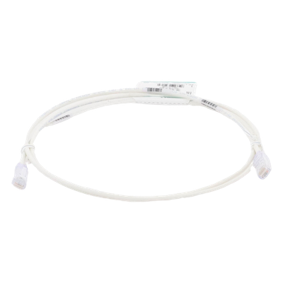 PANDUIT UTP28SP5 - Cable de Parcheo Cat6 UTP / 28AWG Diámetro Reducido / 1.52 m (5 Pies) / PoE++ / LSZH-CM / Blanco Mate | SIERRA STORE