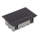 Caja de Pavimento / 4 Módulos / Profundidad Ajustable 70-100 mm (2.76-3.94 ft) / Carga 1300 kg / Resistencia 850°C / Incluye Cubeta y | SIERRA STORE
