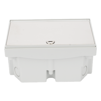 Caja de Suelo Estanca / IP66 / Interior y Exterior / Sistema de Drenaje / Cierre de Seguridad / Alta Resistencia | SIERRA STORE