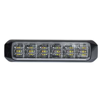 Luz Auxiliar LED / 18 LEDs Tricolor / SAE J845 Clase 1 / IPX7 / 28 Patrones / 12 VCD / 100° | SIERRA STORE