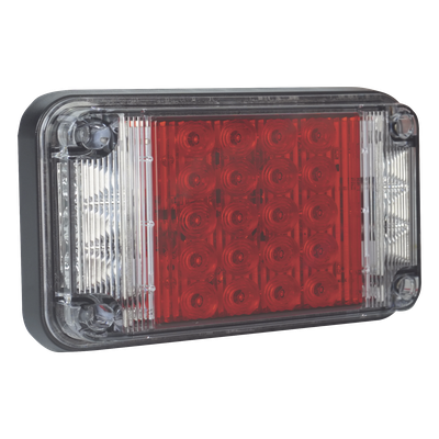 Luz de Advertencia LED / 66 LEDs / 7x4 Pulgadas / 12 VCC / 10 Patrones de Destello / Montaje Permanente | SIERRA STORE
