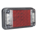 Luz de Advertencia LED / 66 LEDs / 7x4 Pulgadas / 12 VCC / 10 Patrones de Destello / Montaje Permanente | SIERRA STORE