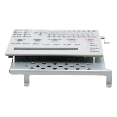 Teclado LCD para Panel de Incendio / Pantalla Retroiluminada 80 Caracteres / Teclado QWERTY / 12 LEDs de Estado / Español / Serie ONYX | SIERRA STORE