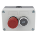 ACCESSPRO XBS-SW-23 - Botonera de Control / Doble Canal / IP40 / Contactos NC/NO / -20 a 50 °C / Barreras y Operadores Vehiculares | SIERRA STORE
