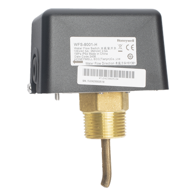 Interruptor de Flujo de Agua / Salida SPDT / Paleta de Acero Inoxidable / Presión 1 MPa (10 bar) / IP54 / Temperatura -20°C a 110°C | SIERRA STORE