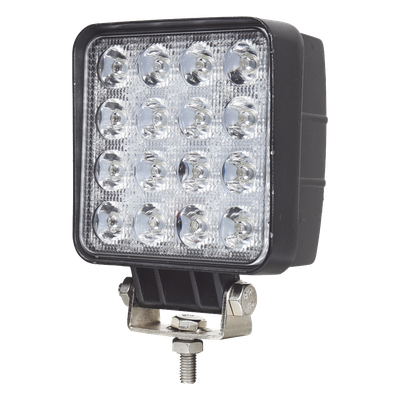 Luz de trabajo LED / 48 W / 4000 lm / 10-30 Vcc / IP67 / 16 LED / 5 patrones de destello / 4.3 pulgadas | SIERRA STORE