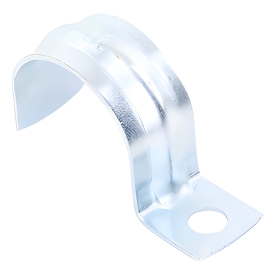 Abrazadera Tipo Uña / Conduit 3/8" (9.52 mm) / Acero Cincado / Espesor 0.9-1.2 mm / Instalaciones Eléctricas y Saneamiento | SIERRA STORE