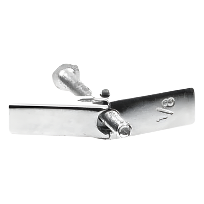 Taquete de Mariposa / Tornillo 1/8" (3 mm) / Bronca 3/8" (10 mm) / Largo 2" (51 mm) / Carga 12 kg | SIERRA STORE
