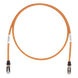 PANDUIT STP6X7OR - Patch Cord Cat6A / Blindado S/FTP / CM/LS0H / 2.13 m (7 ft) / Color Naranja | SIERRA STORE