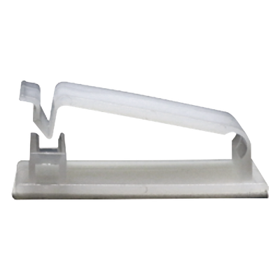 Clip Organizador de Cables / Auto-Adherible / 5 Unidades / Soporte 8.0 mm (6 AWG) / Carga 250 g (0.551 lb) / -5°C a 65°C (23°F a 149°F) | SIERRA STORE