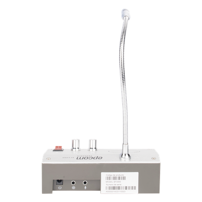Sistema de Intercomunicación | Ideal para Ventanillas | Audio de voz de dos vías | 12V/1A 3W | Micrófono Interior + Micrófono Exterior | SIERRA STORE