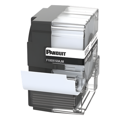 PANDUIT F100X150AJM - Casete de Etiquetas Bandera / Poliéster / 25.4 mm x 38.1 mm (1 x 1.5 pulgadas) / 150 Unidades / Cables 3.1-5.1 | SIERRA STORE