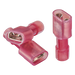 Terminal hembra aislada completa / Baterías con terminal macho F1 / para cables 22-16 AWG / Paquete de 25 piezas | SIERRA STORE