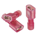 Terminal hembra aislada completa / Baterías con terminal macho F1 / para cables 22-16 AWG / Paquete de 25 piezas | SIERRA STORE