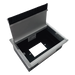 Caja universal vacía de 1 módulo para instalación en escritorio (voz, datos, vídeo, contactos eléctricos), (No incluye accesorios) | SIERRA STORE