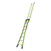 Escalera Combinada 3 en 1 / Fibra de Vidrio / 2.44 m (8 ft) / Capacidad 170 kg (375 lb) / Almohadilla Giratoria / No Conductora | SIERRA STORE
