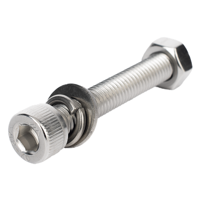 Tornillo de Acero Inoxidable / M8 x 55 mm / Montaje Fotovoltaico / Anticorrosivo / Exterior Extremo | SIERRA STORE